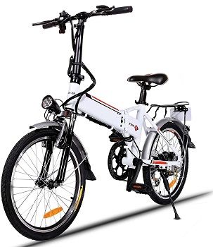 Vélo électrique pliant électrique à 7 vitesses Aceshin 20