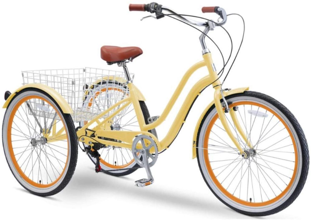 Meilleur Tricycle pour Adultes avec Panier : sixthreezero EVRYjourney Hybrid Trike