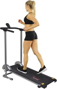 Sunny Health & Fitness SF-T1407M Tapis de marche manuel pliableSunny Health & Fitness SF-T1407M Tapis de marche manuel pliable